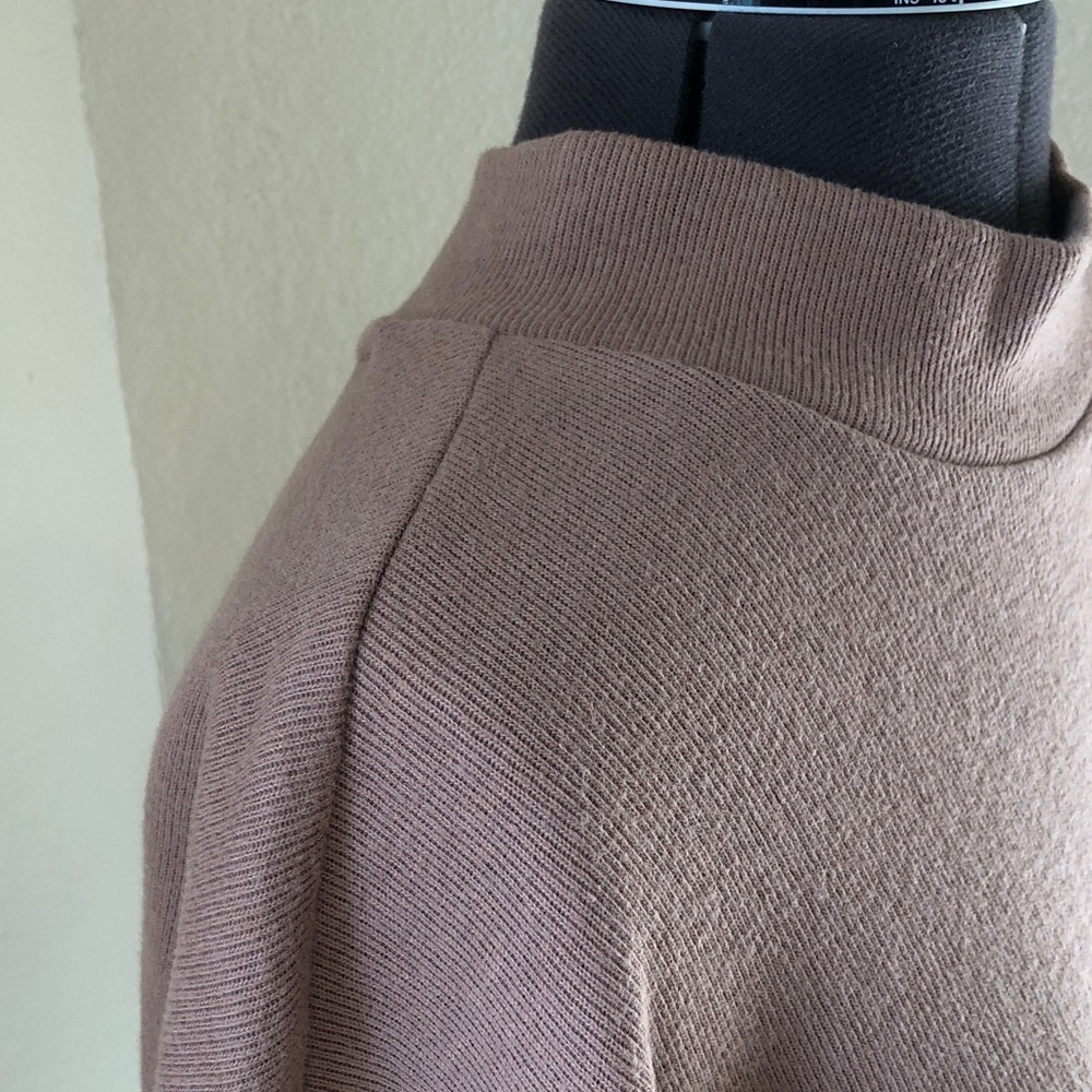 Old Navy Mock Neck Brown Top - Picture 2 of 13